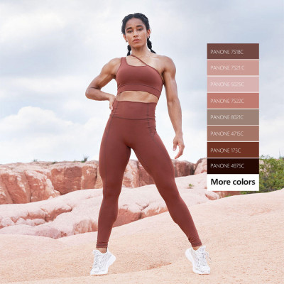 China Manufacturers Hot Style Fitness Sports Bra And Yoga Pants 2 Pcs Workout Women Clothing Sets