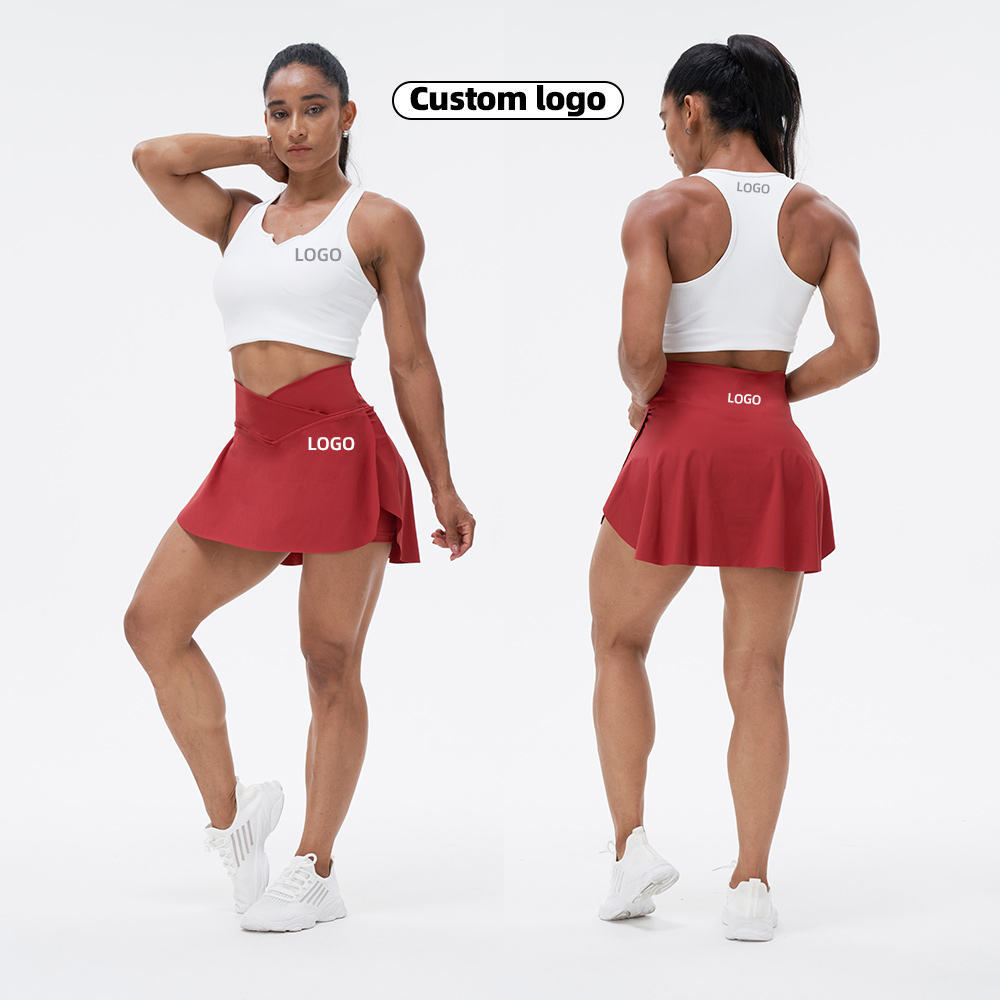 Custom tennis skirts