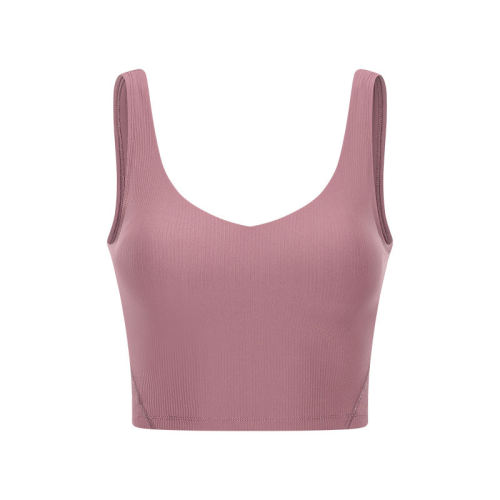 Hot selling OEM Workout clothes Yoga tank top Gym wear fitness Crop Crop for women