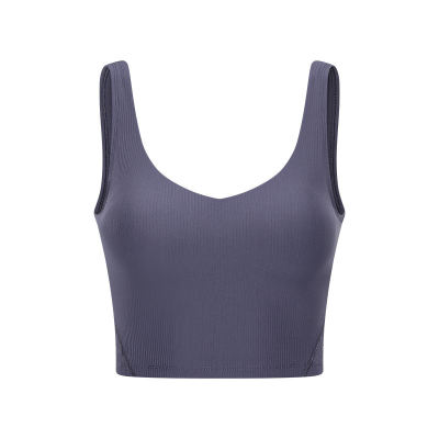 Hot selling OEM Workout clothes Yoga tank top Gym wear fitness Crop Crop for women