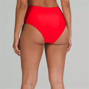 Custom Medium Bum Coverage Swimwear High-Waist Bikini Bottom