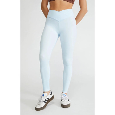 High Waist Cross Over Waist Full Length Yoga Leggings Buttery Soft Yoga Pants