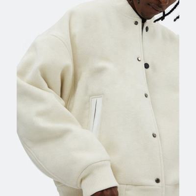 Hot Selling Custom Cool Style Fleece Winter Baseball Jackets For Men