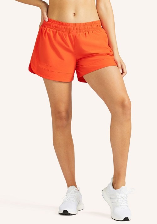 New Quick Dry Flowy Shorts Women's moisture wicking stretchy woven running shorts