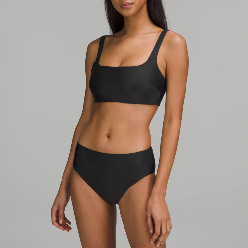 China Manufacturer Custom Square-Neck Swim Top