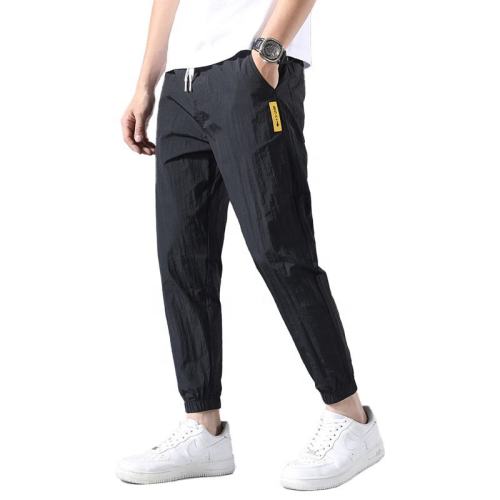 High Quality Stretch Men Athletic Joggers Men Slim Fit Quick Dry Elasic Waist Pants