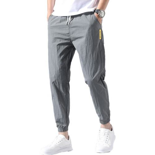 High Quality Stretch Men Athletic Joggers Men Slim Fit Quick Dry Elasic Waist Pants