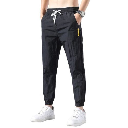 High Quality Stretch Men Athletic Joggers Men Slim Fit Quick Dry Elasic Waist Pants