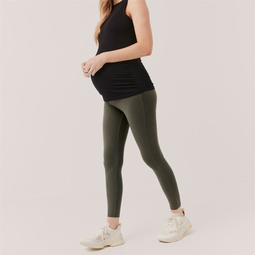 China Manufacturer Custom high waist full length maternity leggings