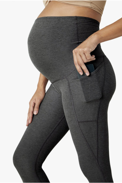China Manufacturer Custom high waist full length maternity leggings