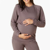 China Manufacturer Custom long sleeve relaxed fit Maternity Pullover