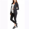 China manufacturer Customize fit Active Side Zip Maternity Jacket