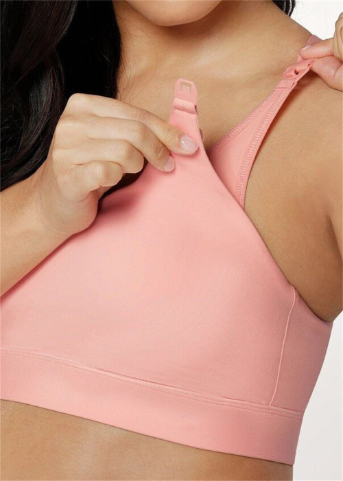 Customize adjustable straps racer back nursing bra maternity sports bra