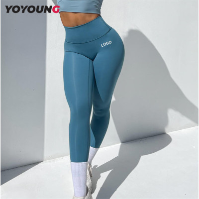Custom Private Label High Waist Butt Lift Workout Leggings For Women China Manufacturer
