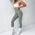 Custom Private Label High Waist Butt Lift Sports Leggings For Women China Manufacturer