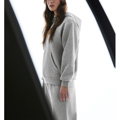 Women Hooded Cotton Sweatshirts Fleece Loose Fit Hoodies