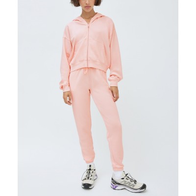 Women High Quality Zipper Hoodies Cotton Sweatshirts