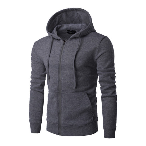 Custom Men's hoodie,Zipper hoodie,Men's slim fit athleisure jacket