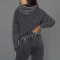 Women's Hooded Sweatshirts,Custom Wash Hoodies with Kangaroo Pockets,Plain Hooded Sweatshirts