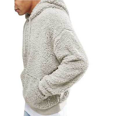 Custom fall winter hoodie for men,hot furry and fluffy warm poupar hoodie for men