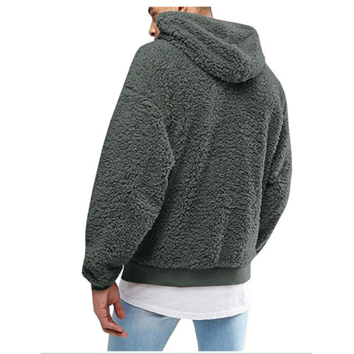 Custom fall winter hoodie for men,hot furry and fluffy warm poupar hoodie for men