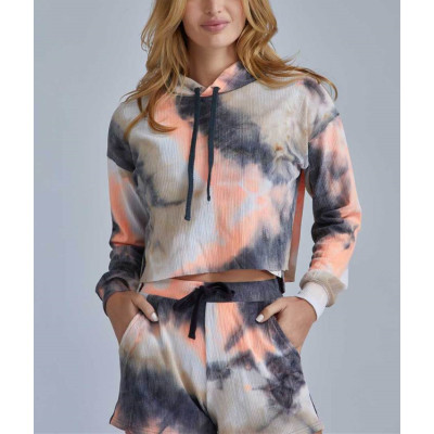 Women's sweatshirts,tie dye sweatshirts, sports hoodies,relaxed fit crop hooded sweatshirts