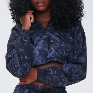 Tie Dye Cropped Hoodies for Women With Drawstrings