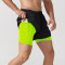 Sports Shorts Running Marathon Loose quick dry lined anti-slip double-layer fitness men's shorts