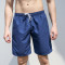 Solid color Quick Dry Beach Men's board Loose large casual resort beach shorts