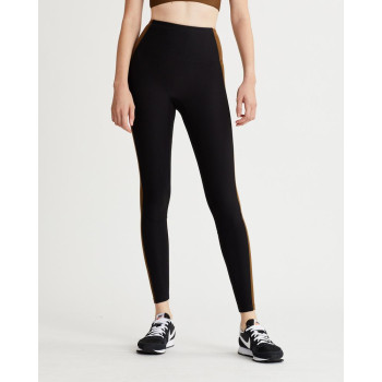 Compression colorblock yoga leggings for women patchwork sports tights