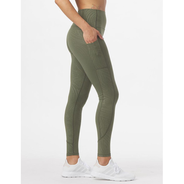 Compressive yoga leggings stretchy printed sports tights