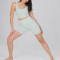 YYNS03 Custom Seamless Shorts Sets Activewear Premium Stretch Fabric Seamless Shorts Sets
