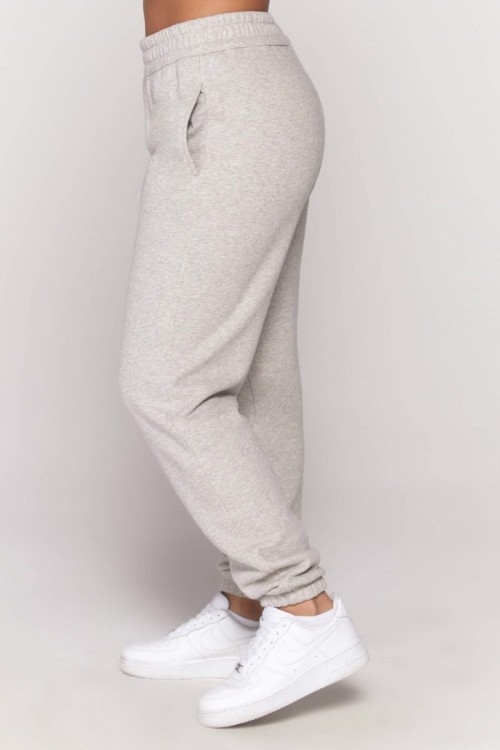 Women relaxed-fit Cotton Sweatpants With Side Pockets Fleece Joggers