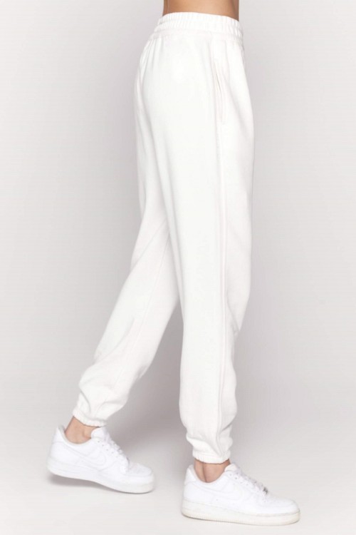 Women relaxed-fit Cotton Sweatpants With Side Pockets Fleece Joggers