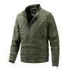 Autumn and winter motorcycle casual thin cotton men's jacket