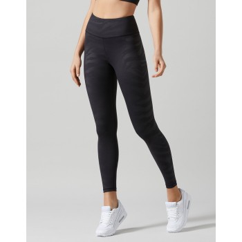 Compressive high waisted animal printing yoga leggings butt lift fitness tights