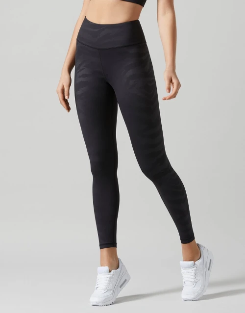 Compressive high waisted animal printing yoga leggings butt lift fitness tights