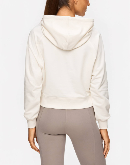 New Arrival Hooded Cropped Sweatshirts With Drawstrings