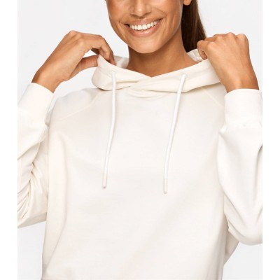 New Arrival Hooded Cropped Sweatshirts With Drawstrings