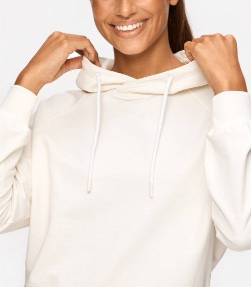 New Arrival Hooded Cropped Sweatshirts With Drawstrings