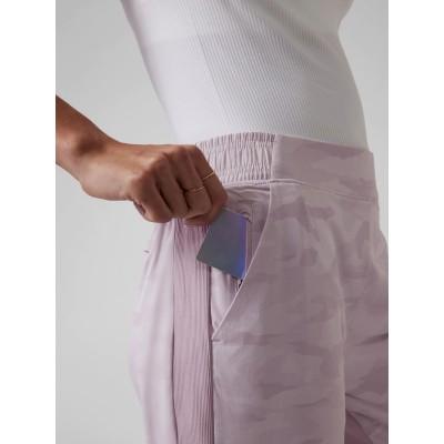 Women's camouflage printing joggers Elastic Waist running sweatpants with side pockets