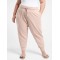 Cozy cotton women's joggers with adjustable waist