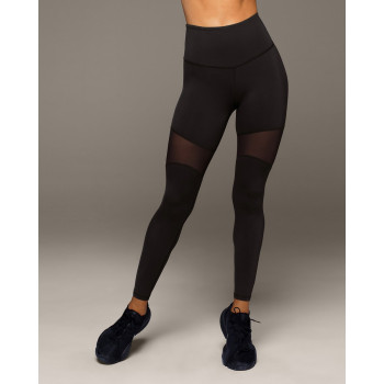 High waist sexy mesh trainning leggings