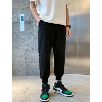 Cotton autumn sweatpants tide brand loose Harlan sports pants tooling large size men's casual pants