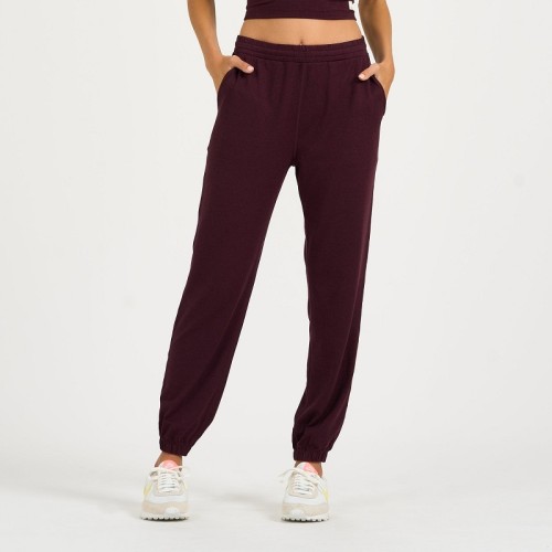 Women's cozy loose fit joggers with side pockets