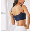 Womens asymmetry Yoga Bra Cutout Straps Athletic Sports Running Workout Top