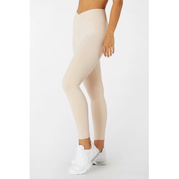 Criss cross waist yoga leggings Crossover V shape sports tights