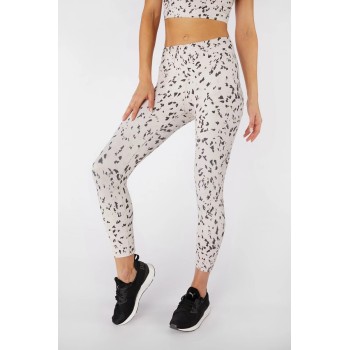 Custom pattern printed yoga leggings high waist trendy daily activewear