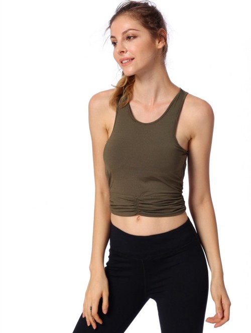Workout Tank Tops for Women ,Open Back Strappy Athletic Tanks, Yoga Tops, Gym Shirts