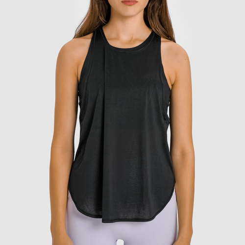 Womens Workout Shirts Sexy Open Back top Activewear Workout Clothes Sports Yoga Tank Tops